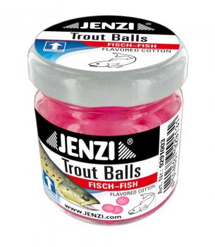 Jenzi Trout Balls Fisch Pink