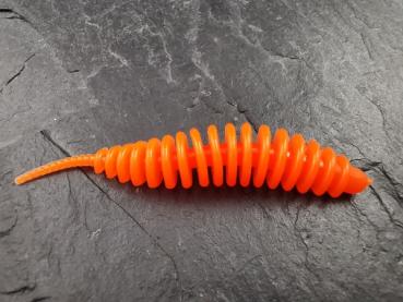 Troutworm 5cm (Fluo Orange) Bubblegum