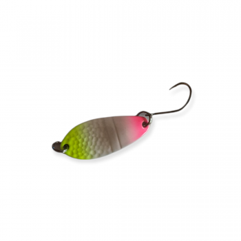 Scale Trout Spoon 2,9 g Weiß gelb Pink Paladin
