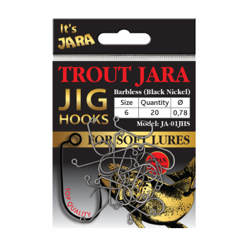 #6 TROUT JARA JIG HOOKS JA-01JHS