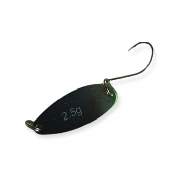 Queen Trout Spoon 2,5 g Grün gelb Paladin