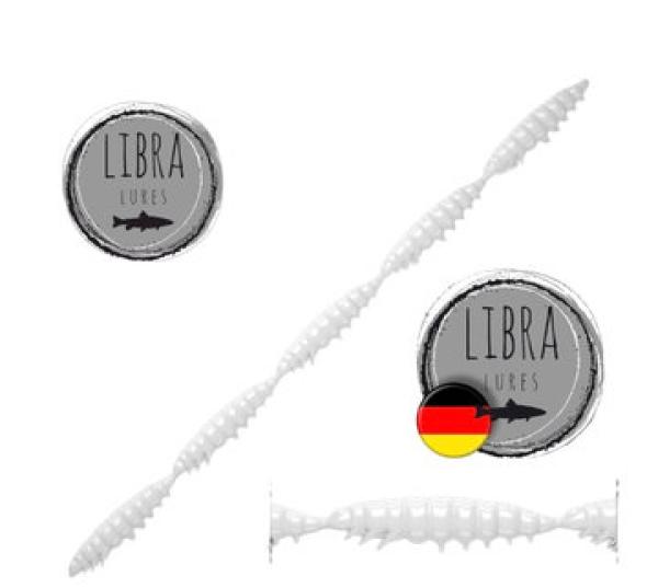 LARVA Multi Kette 25mm 004 silver pearl LIBRA LURES (CHEESE Flavour)