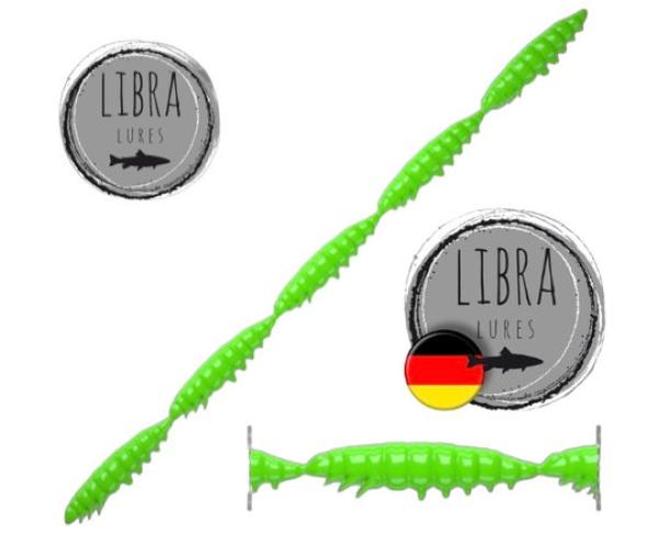 LARVA Multi Kette 25mm 026 hot apple green LIBRA LURES (CHEESE Flavour)
