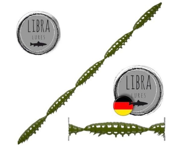 LARVA Multi Kette 25mm 031 Olive LIBRA LURES (CHEESE Flavour)