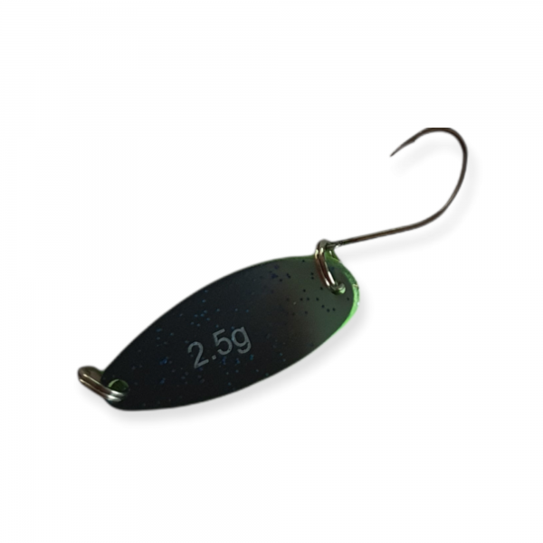 Queen Trout Spoon 2,5 g Grün gelb Paladin