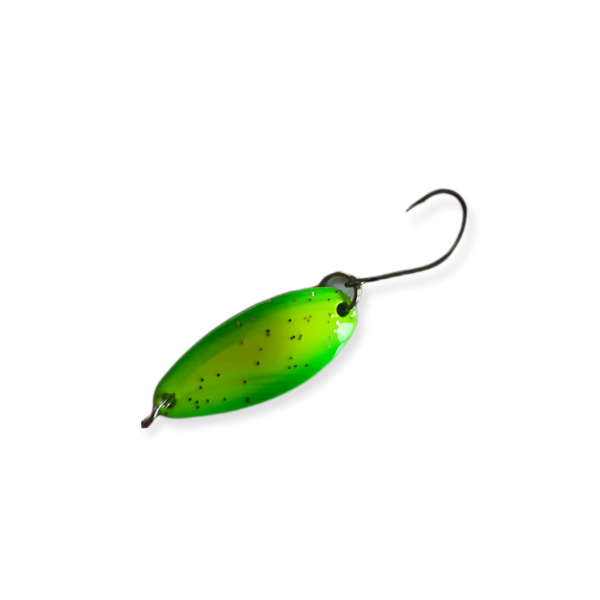 Queen Trout Spoon 2,5 g Grün gelb Paladin