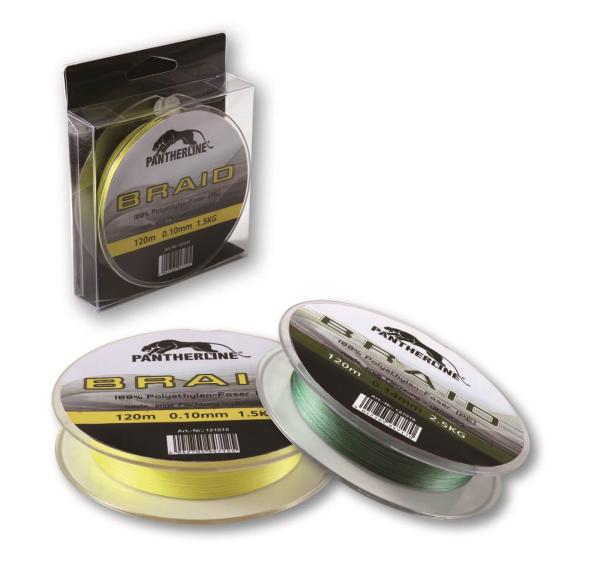 0,20 mm Pantherline Palabraid 4 Fach rundgeflochten Hauptschnur Paladin