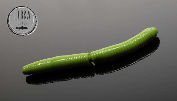 FATTY D'WORM 65 mm 031 Olive LIBRA LURES 10 Stück (CHEESE Flavour)