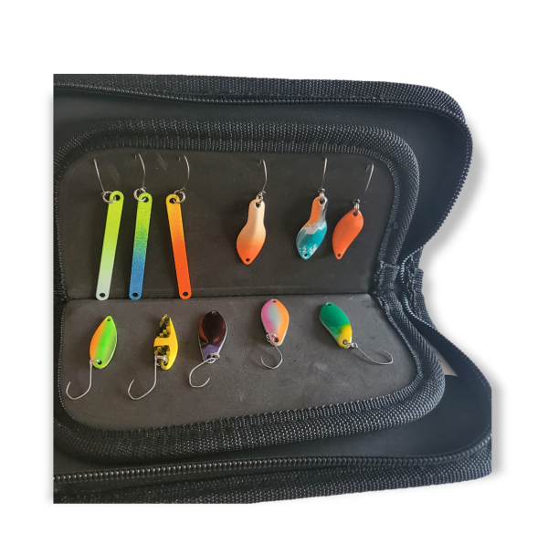 Set 11x Kai Tilstone und Spoon / Stick + Wallet Carabus