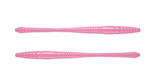 Dying Worm 80 017 bubble gum LIBRA LURES 12 Stück (CHEESE Flavour)