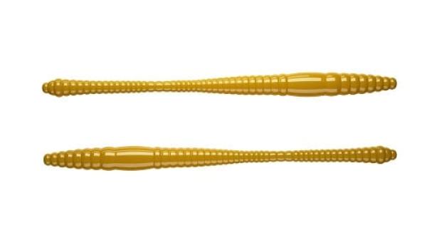 Dying Worm 80 036 coffee milk LIBRA LURES 12 Stück (CHEESE Flavour)