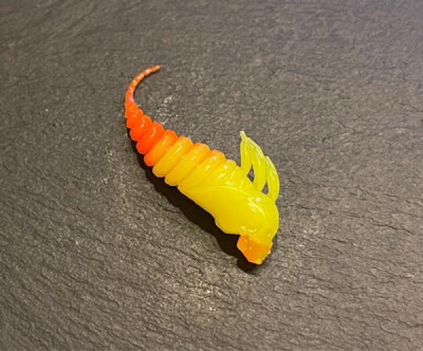 Skully (Gelb Orange UV) 45mm Bubblegum