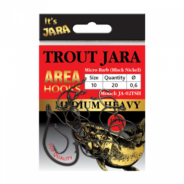 #10 TROUT JARA AREA HOOKS JA-02TSH